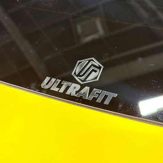Metal Logo Sticker (Vertical)