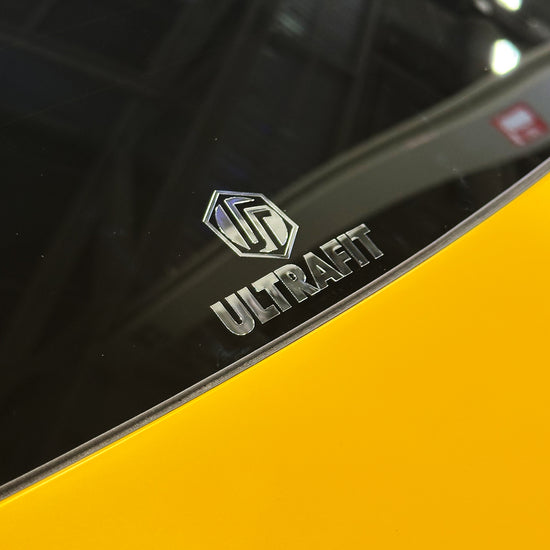 Metal Logo Sticker (Vertical)